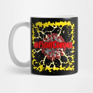 Fight Corona - Jack Kirby Style! Mug